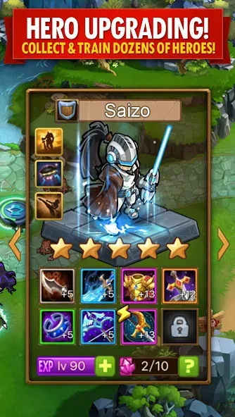 Magic Rush: Heroes (Меджик Раш) [МОД: Все открыто, Дополнительные деньги и Меню MOD] Screenshot 3