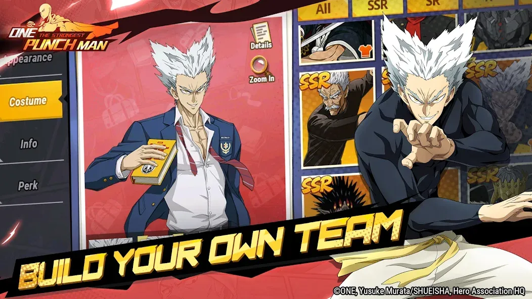 One Punch Man - The Strongest (Уан Панч Мен) [МОД: Бесконечные деньги, Монеты и Мега MOD] Screenshot 3