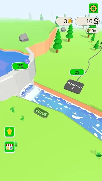 Water Power (Уотер Пауэр) [МОД: Много денег, Монет и Все открыто] Screenshot 1