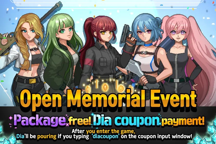 Gun and Girls : Gunner Maker (Ган и девушки) [МОД: Много денег, Монет и Все открыто] Screenshot 1