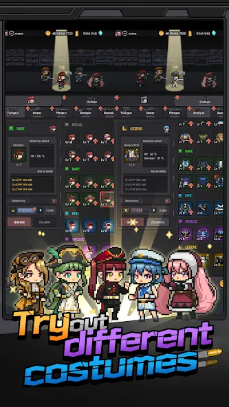 Gun and Girls : Gunner Maker (Ган и девушки) [МОД: Много денег, Монет и Все открыто] Screenshot 4