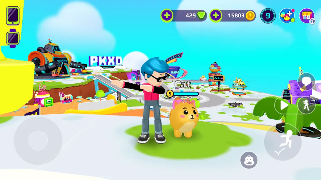 PK XD: Fun, friends & games (ПК Икс Ди) [МОД: Много денег, Монет и Все открыто] Screenshot 1