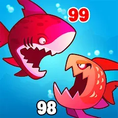 Скачать Eat Fish.IO : Fish Battle [МОД: Много монет, Открытые уровни и Мега MOD] | Взлом Eat Fish.IO : Fish Battle на Андроид