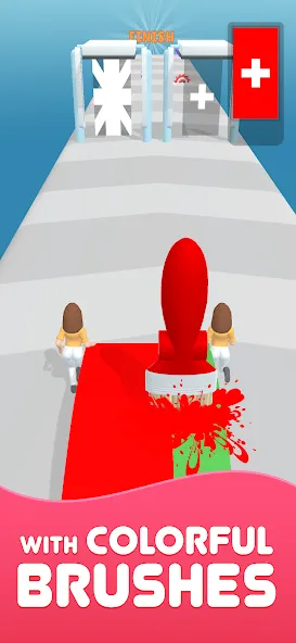 Flag Painters (Флаг Пэйнтерс) [МОД: Меню, Бесконечные монеты и Открытые уровни] Screenshot 2