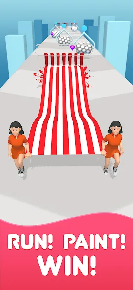 Flag Painters (Флаг Пэйнтерс) [МОД: Меню, Бесконечные монеты и Открытые уровни] Screenshot 4