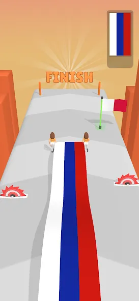 Flag Painters (Флаг Пэйнтерс) [МОД: Меню, Бесконечные монеты и Открытые уровни] Screenshot 5