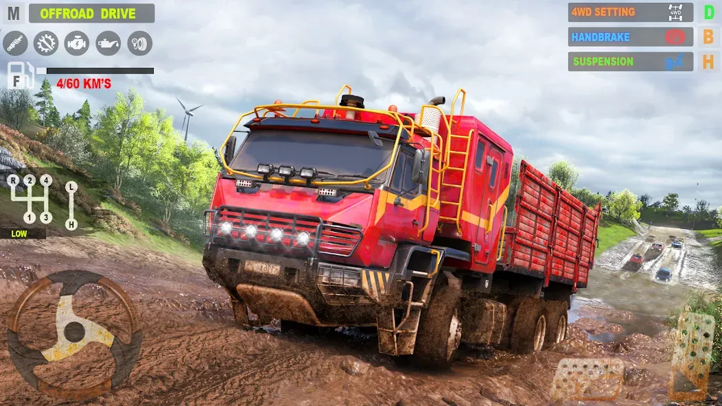 Offroad Mudrunner Games 3D [МОД: Бесконечные деньги, Монеты и Мега MOD] Screenshot 4