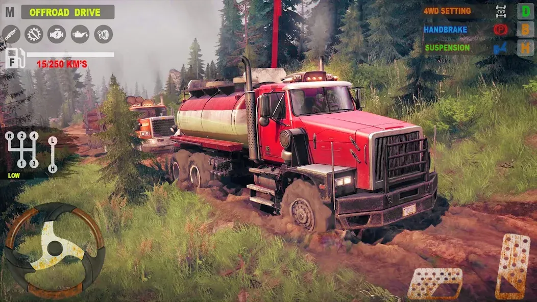 Offroad Mudrunner Games 3D [МОД: Бесконечные деньги, Монеты и Мега MOD] Screenshot 5