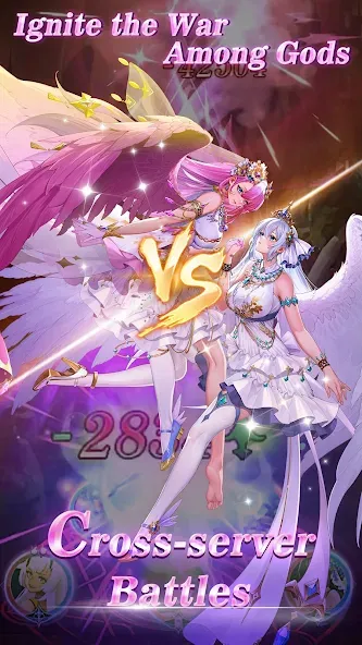 Idle Angels: Goddess' Warfare (Айдл Энджелс) [МОД: Меню, Бесконечные монеты и Открытые уровни] Screenshot 5