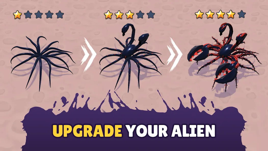 Alien Invasion: RPG Idle Space (Эйлиен Инвейжн) [МОД: Все открыто, Дополнительные деньги и Меню MOD] Screenshot 5