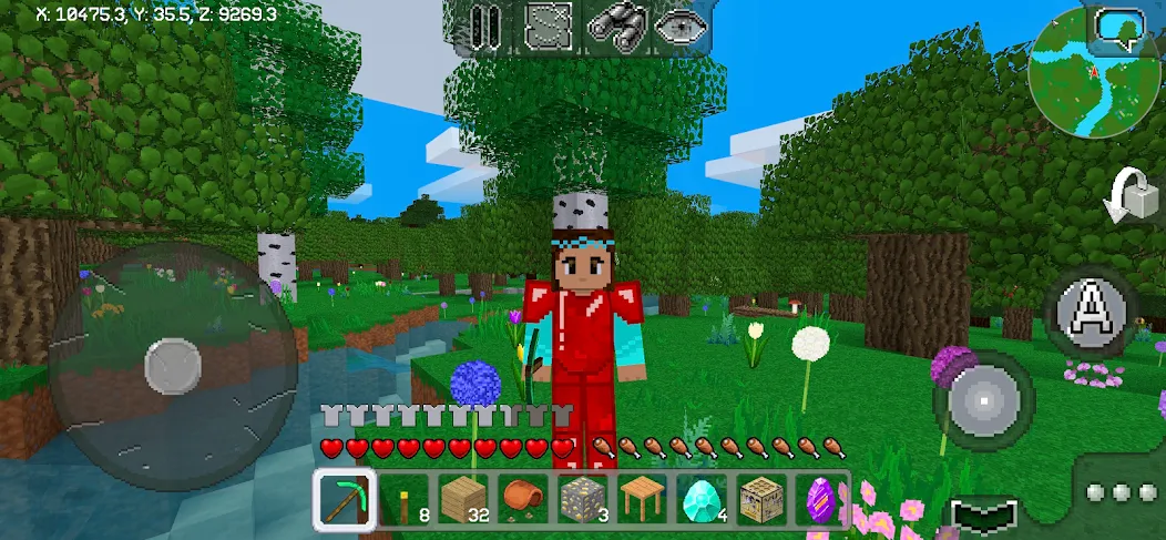 MultiCraft — Build and Mine! [МОД: Много монет, Открытые уровни и Мега MOD] Screenshot 2