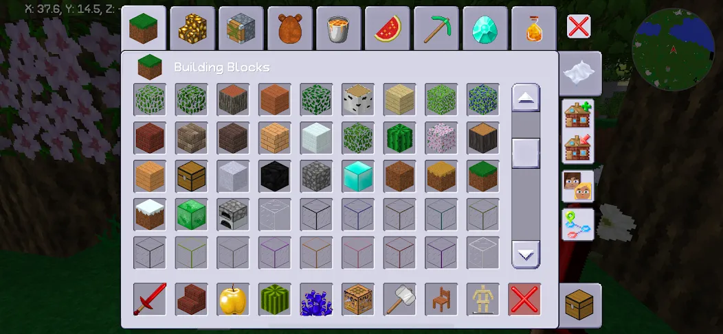MultiCraft — Build and Mine! [МОД: Много монет, Открытые уровни и Мега MOD] Screenshot 4