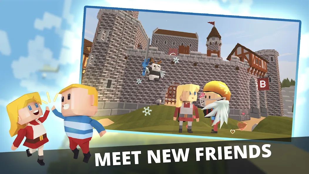 Kogama Friends (Когама Френдс) [МОД: Много денег, Монет и Все открыто] Screenshot 5