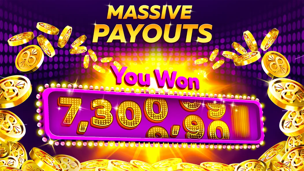 Infinity Slots - Casino Games (Инфинити Слоты) [МОД: Бесконечные деньги, Монеты и Мега MOD] Screenshot 5