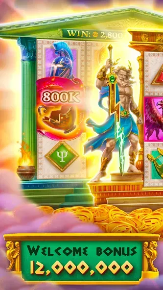 Slots Era - Jackpot Slots Game (Слотс Эра) [МОД: Все открыто, Дополнительные деньги и Меню MOD] Screenshot 1