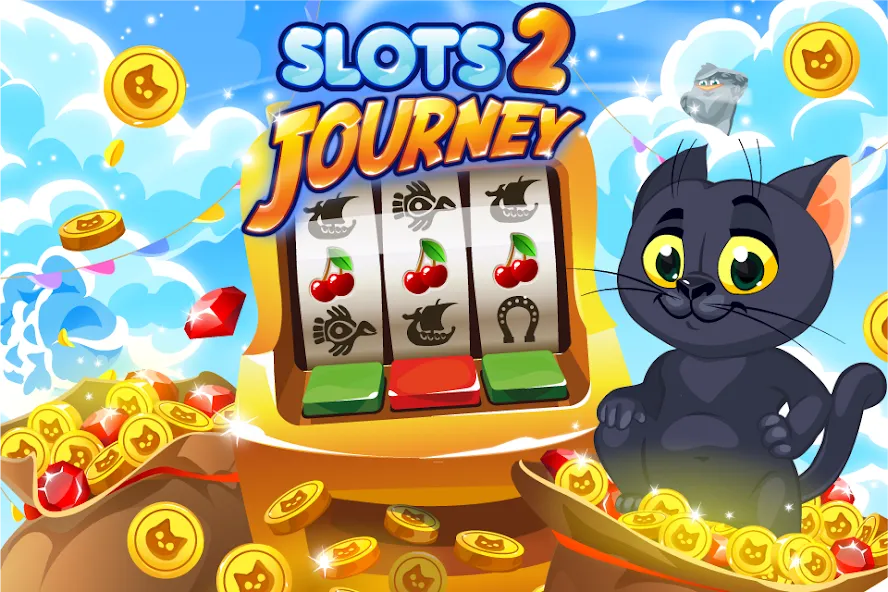 Slots Journey 2: Vegas Casino [МОД: Много монет, Открытые уровни и Мега MOD] Screenshot 2
