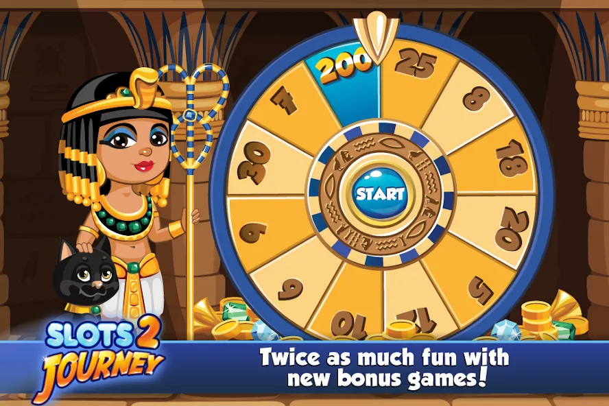 Slots Journey 2: Vegas Casino [МОД: Много монет, Открытые уровни и Мега MOD] Screenshot 5