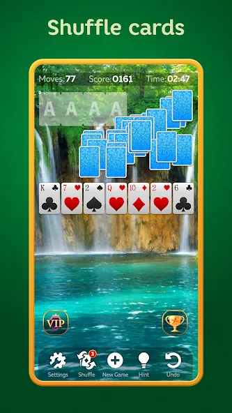 Solitaire Play - Card Klondike (Солитер Плей) [МОД: Все открыто, Дополнительные деньги и Меню MOD] Screenshot 2