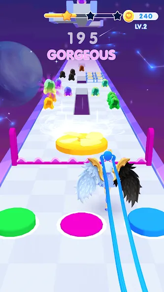 Dancing Hair (Дансинг Хэр) [МОД: Все открыто, Дополнительные деньги и Меню MOD] Screenshot 4