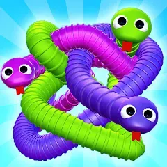 Скачать Tangled Snakes Puzzle Game (Танглед Снейк 3Д) [МОД: Бесконечные деньги, Монеты и Мега MOD] | Взлом Tangled Snakes Puzzle Game на Андроид