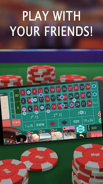 Roulette Royale - Grand Casino (Рулетка Рояль) [МОД: Все открыто, Дополнительные деньги и Меню MOD] Screenshot 1