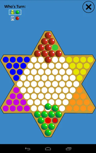 Chinese Checkers Touch (Китайские шашки Тач) [МОД: Меню, Бесконечные монеты и Открытые уровни] Screenshot 4