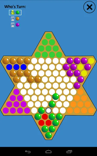 Chinese Checkers Touch (Китайские шашки Тач) [МОД: Меню, Бесконечные монеты и Открытые уровни] Screenshot 5
