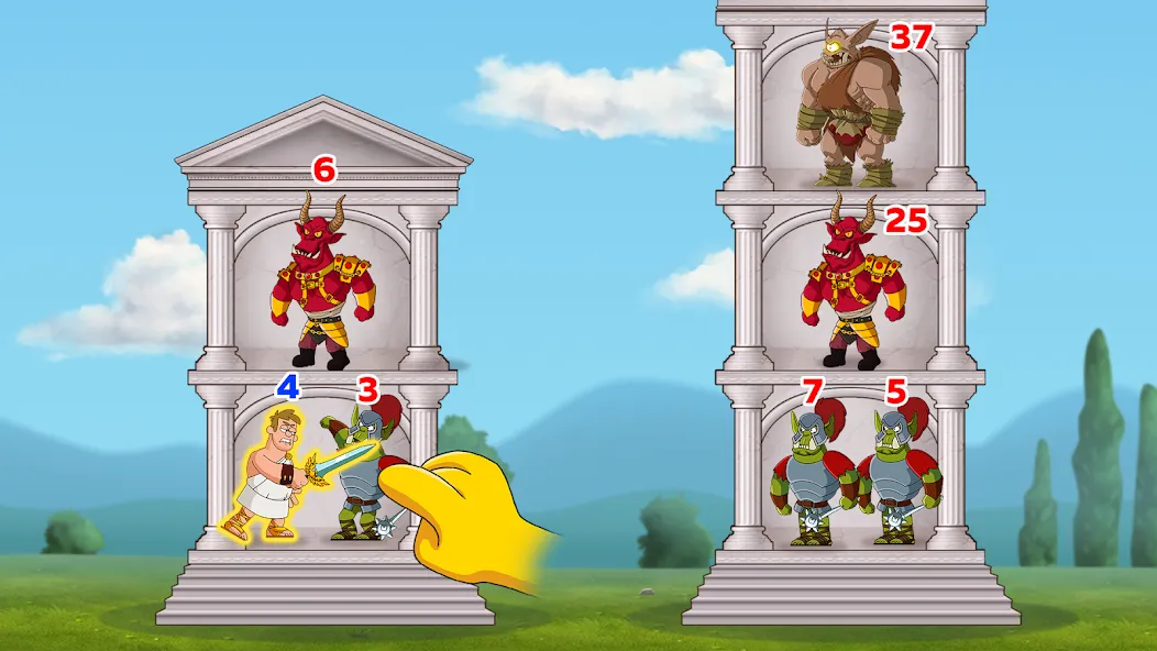 Hustle Castle: Medieval games (Хастл Кастл) [МОД: Бесконечные деньги, Монеты и Мега MOD] Screenshot 4