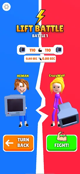Lifting Hero (Лифтинг герой) [МОД: Деньги, Монеты и Меню MOD] Screenshot 5