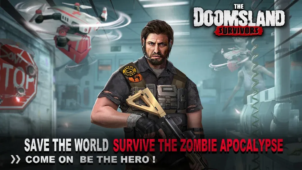 The Doomsland: Survivors (Зе Думсланд) [МОД: Все открыто, Дополнительные деньги и Меню MOD] Screenshot 1