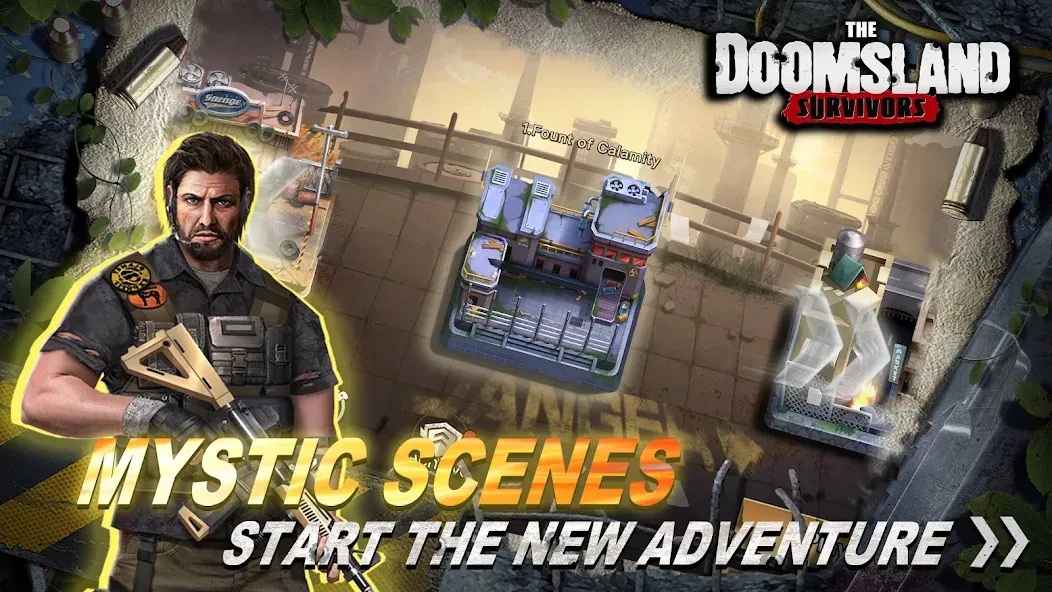 The Doomsland: Survivors (Зе Думсланд) [МОД: Все открыто, Дополнительные деньги и Меню MOD] Screenshot 5