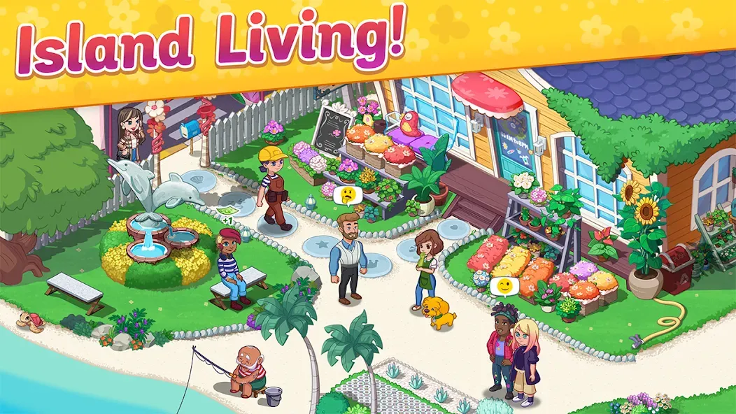 Ohana Island: Blast & Build (Охана Айленд) [МОД: Много денег, Монет и Все открыто] Screenshot 3