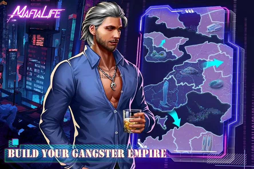 Mafia Life: Underworld (Мафия Лайф) [МОД: Бесконечные деньги, Монеты и Мега MOD] Screenshot 1
