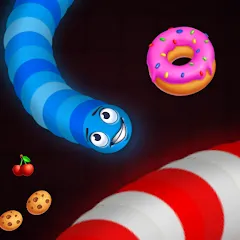 Скачать Snake vs Worms: Fun .io Zone [МОД: Много монет, Открытые уровни и Мега MOD] | Взлом Snake vs Worms: Fun .io Zone на Андроид