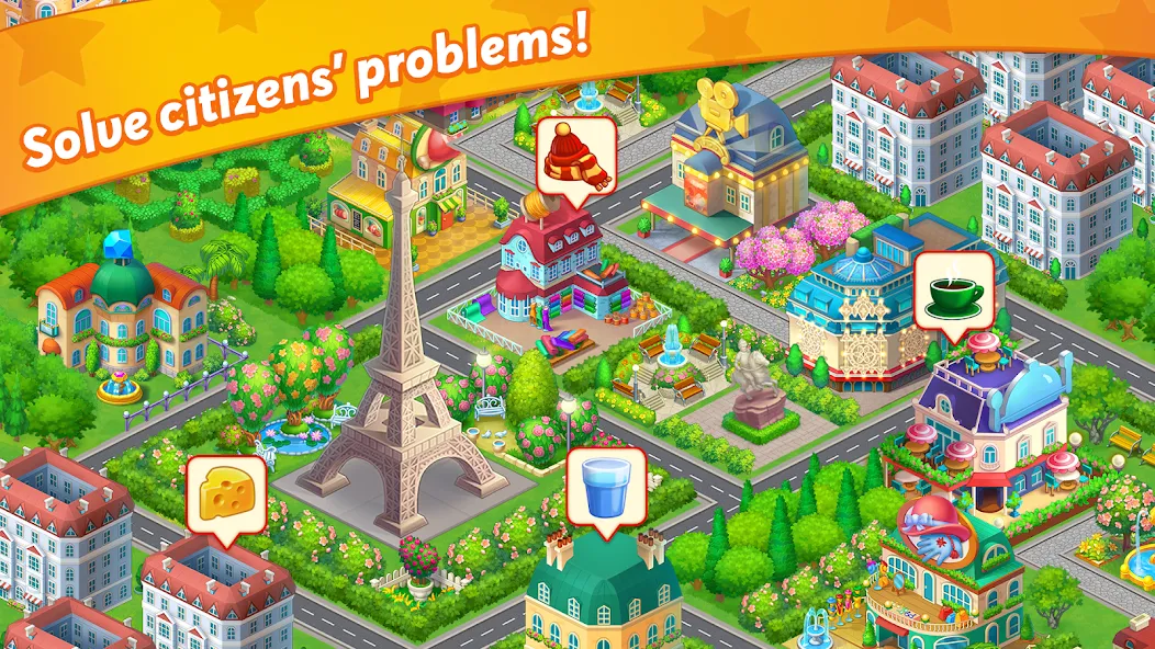 Paris: City Adventure (Париж) [МОД: Много денег, Монет и Все открыто] Screenshot 2