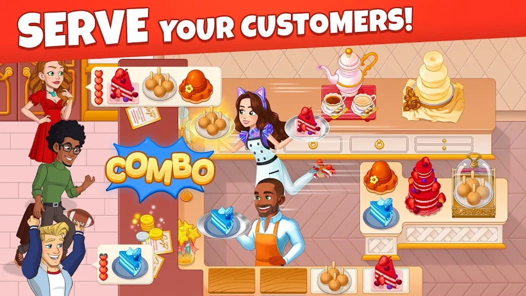 Cooking Diary® Restaurant Game (Кукинг Диари) [МОД: Бесконечные деньги, Монеты и Мега MOD] Screenshot 3