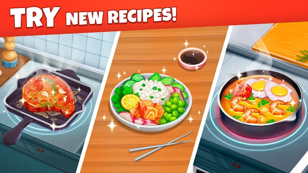 Cooking Diary® Restaurant Game (Кукинг Диари) [МОД: Бесконечные деньги, Монеты и Мега MOD] Screenshot 4