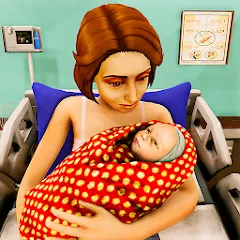 Скачать Virtual Pregnant Mom Baby Care (Виртуальная беременная мама Уход за младенцем) [МОД: Меню, Бесконечные монеты и Открытые уровни] | Взлом Virtual Pregnant Mom Baby Care на Андроид
