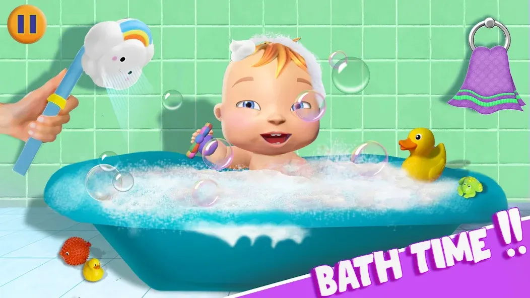 Virtual Baby Mother Simulator [МОД: Меню, Бесконечные монеты и Открытые уровни] Screenshot 3