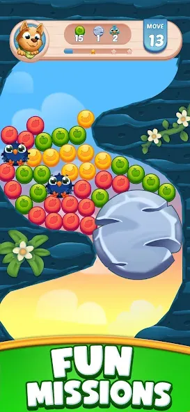 Farm Blast - Merge & Pop [МОД: Много монет, Открытые уровни и Мега MOD] Screenshot 1