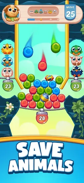 Farm Blast - Merge & Pop [МОД: Много монет, Открытые уровни и Мега MOD] Screenshot 4