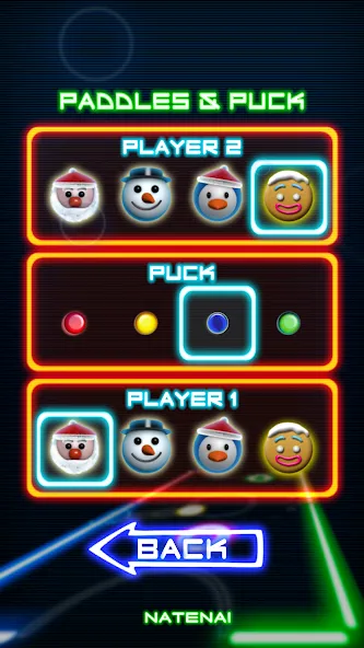 Glow Hockey (Глоу Хоккей) [МОД: Много денег, Монет и Все открыто] Screenshot 4