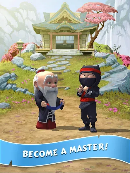 Clumsy Ninja (Кламзи Ниндзя) [МОД: Много монет, Открытые уровни и Мега MOD] Screenshot 4