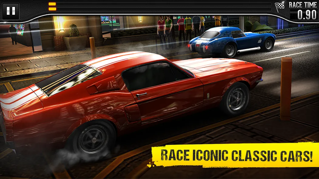 CSR Classics (Си Эс Эр Классики) [МОД: Много денег, Монет и Все открыто] Screenshot 1