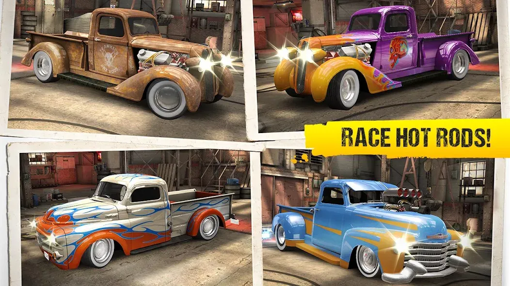 CSR Classics (Си Эс Эр Классики) [МОД: Много денег, Монет и Все открыто] Screenshot 2