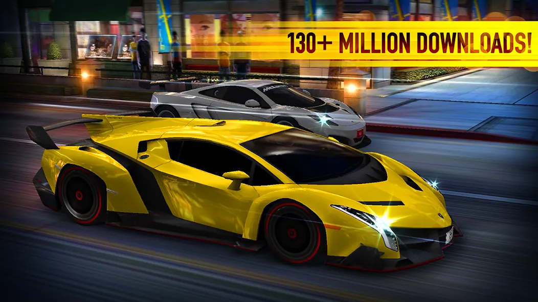 CSR Racing [МОД: Меню, Бесконечные монеты и Открытые уровни] Screenshot 1