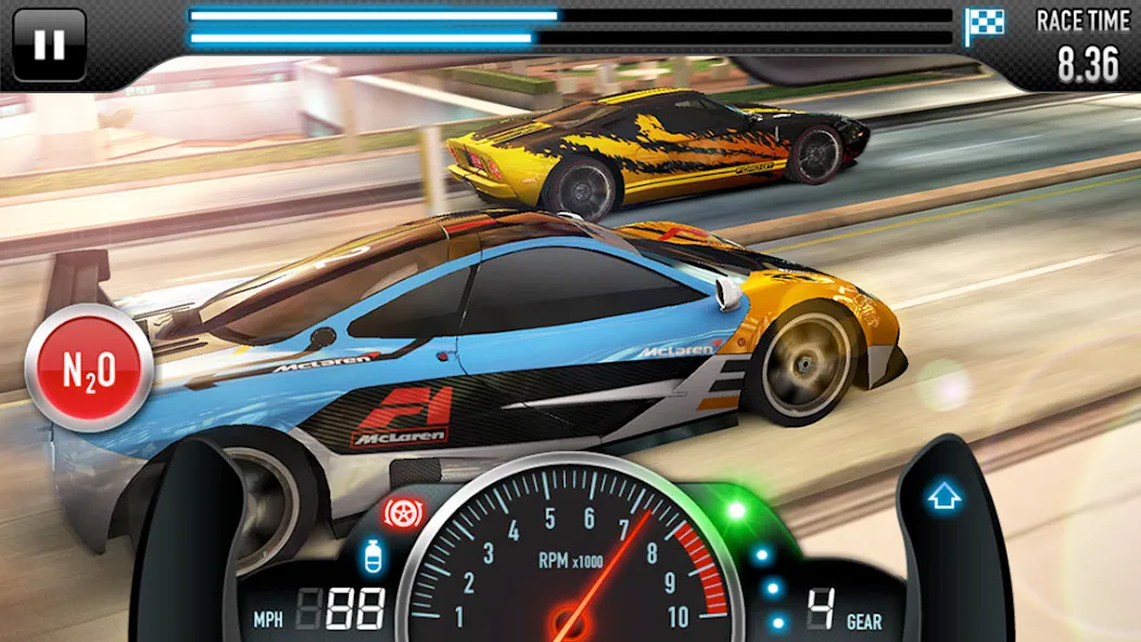 CSR Racing [МОД: Меню, Бесконечные монеты и Открытые уровни] Screenshot 4