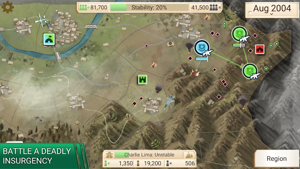 Rebel Inc. [МОД: Деньги, Монеты и Меню MOD] Screenshot 3