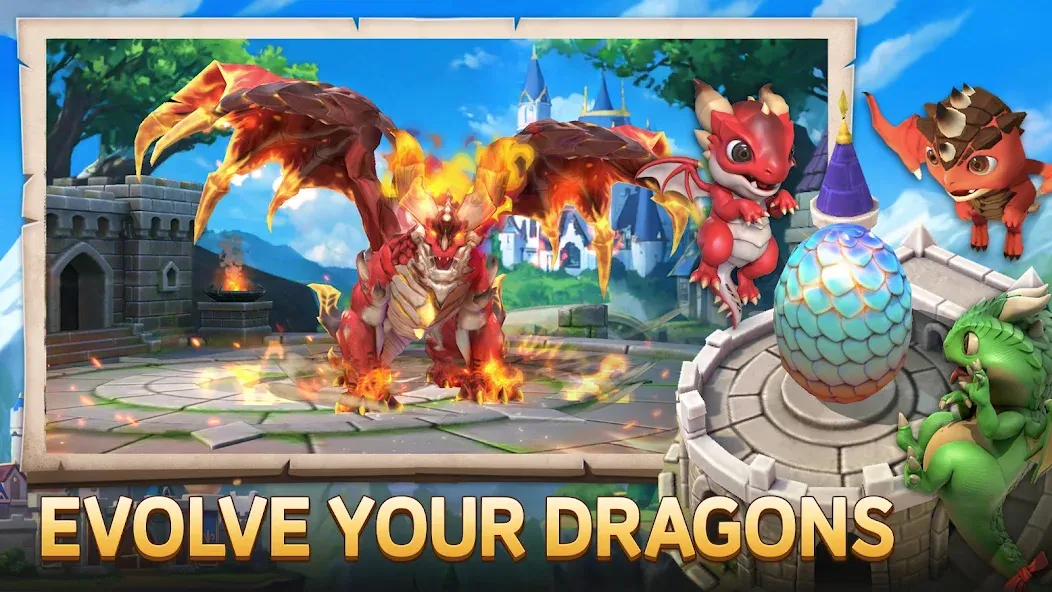 Dragon Siege: Kingdom Conquest (Драгон Сидж) [МОД: Много монет, Открытые уровни и Мега MOD] Screenshot 4
