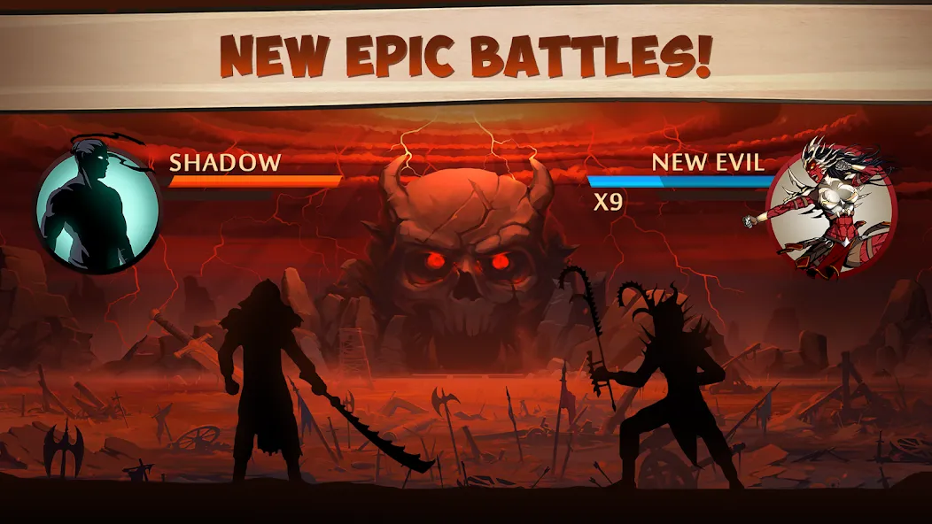 Shadow Fight 2 (Шэдоу Файт 2) [МОД: Много монет, Открытые уровни и Мега MOD] Screenshot 1